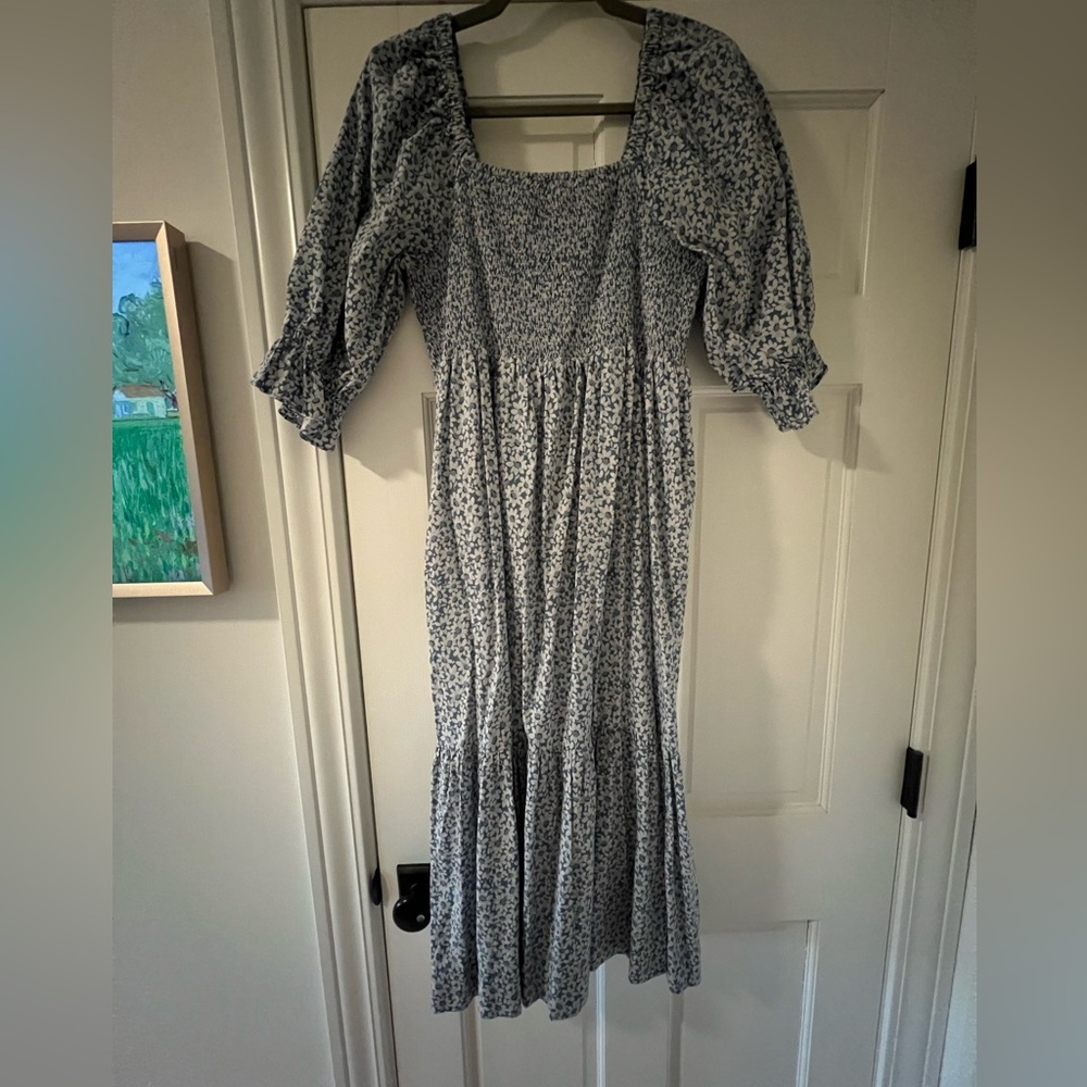 Madewell Floral Midi Dress